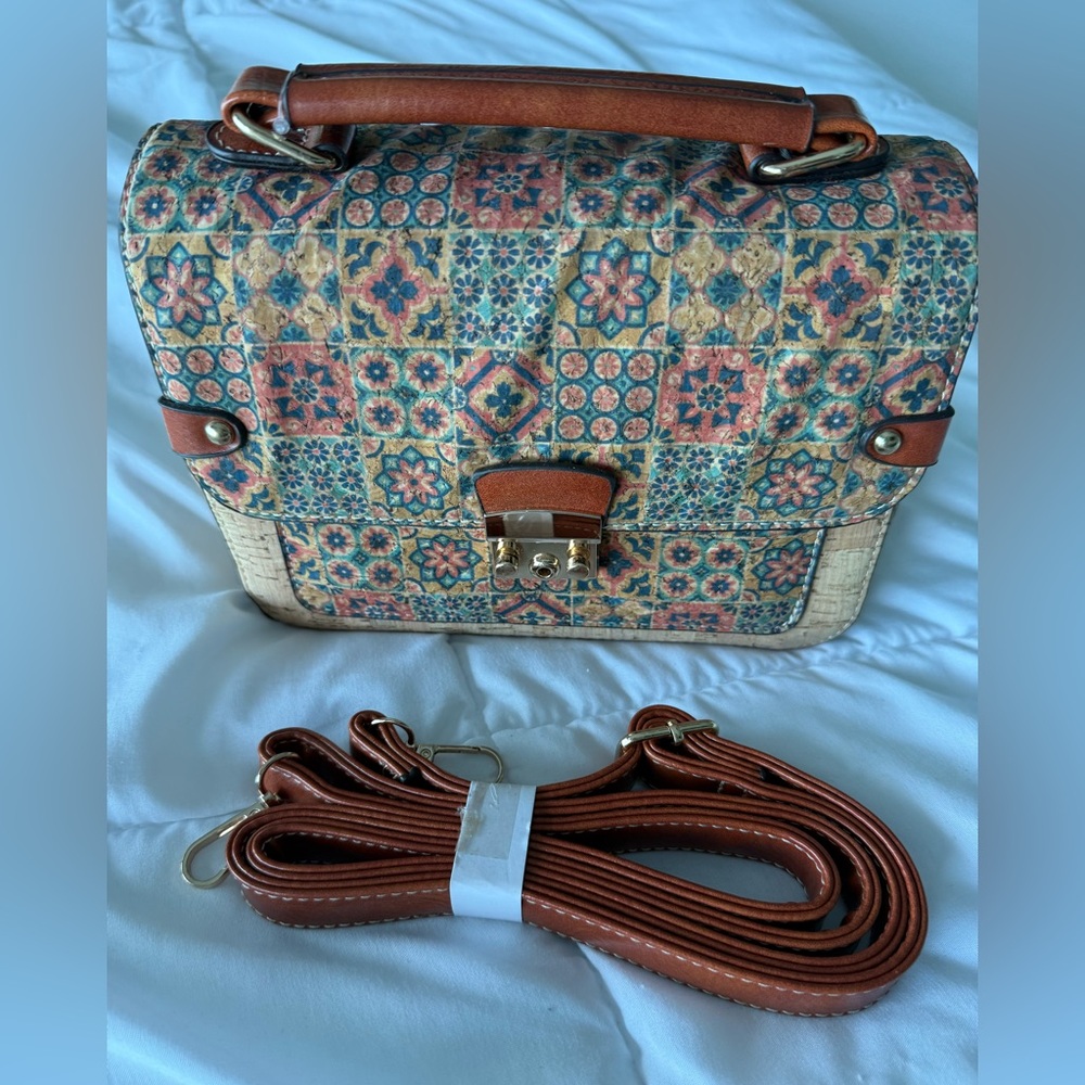 Original cork handbag
